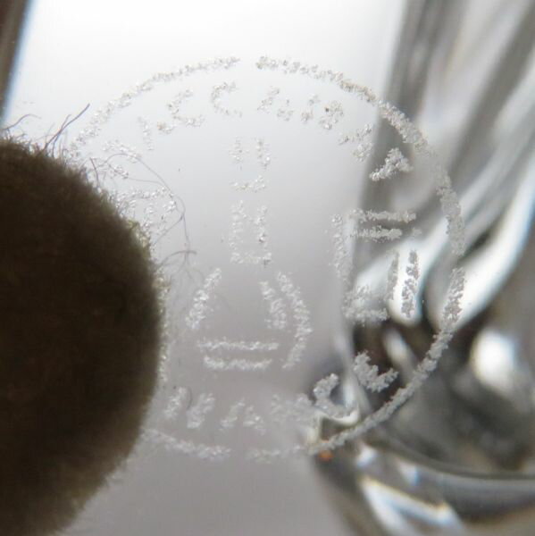 バカラ フィギュリン ● アシカ 置物 オーナメント クリスタル 氷山 オブジェ オットセイ Seal Sea Lion [3]