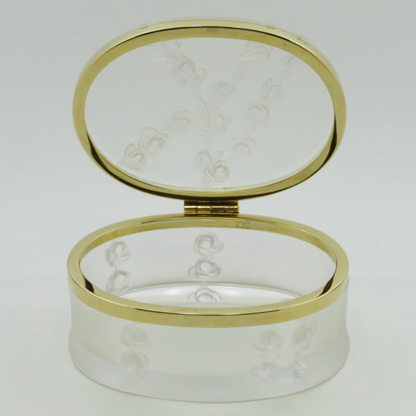 ラリック 小物入れ ● コッペリア ジュエリーボックス 蓋付き アクセサリー ケース 薔薇 ローズ ドレッサーボックス Coppelia