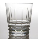 バカラ グラス ● アルルカン ロック グラス オールド ファッションド 9.5cm イヤータンブラー 年号 クリスタル Arlequin