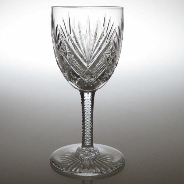 オールド サンルイ グラス ● ガヴァルニ ワイン グラス パイナップル カット 12.5cm カタログ掲載品 Ga..
