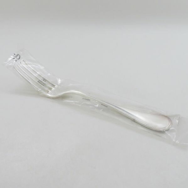 乐天商城 - クリストフル フォーク ● パール デザート フォーク 17cm シルバー 銀 Perles 未使用
