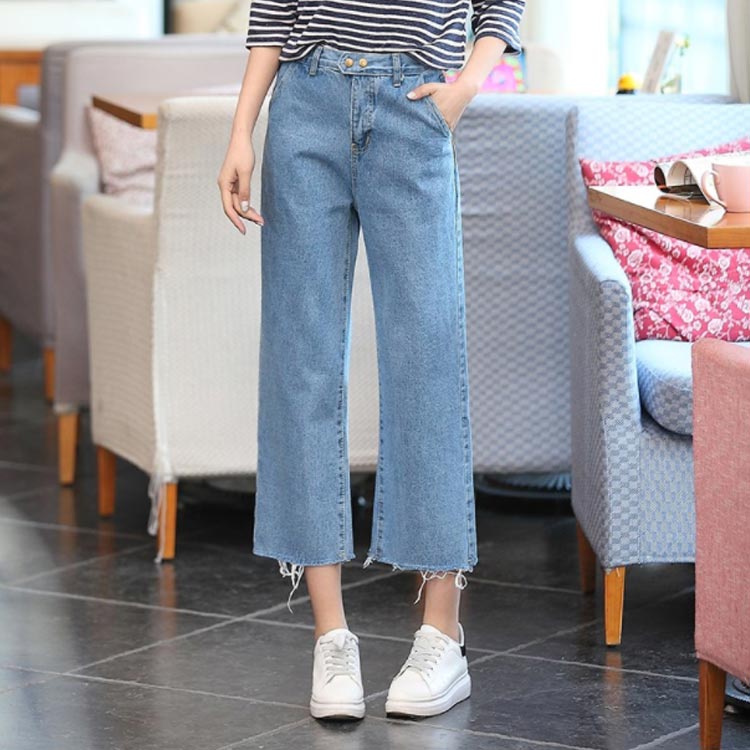 デニムパンツ ワイドパンツ レディース ガウチョパンツ サルエルパンツ ハイウエス...