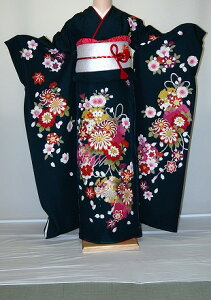 【レンタル】振袖レンタル【青・青紫・緑系】【RF908】ワイドサイズ/ゆったり/大きい/幅広/2L/3L/4L/15号/17号/19号/21号/春冬キャンペーンネット通販