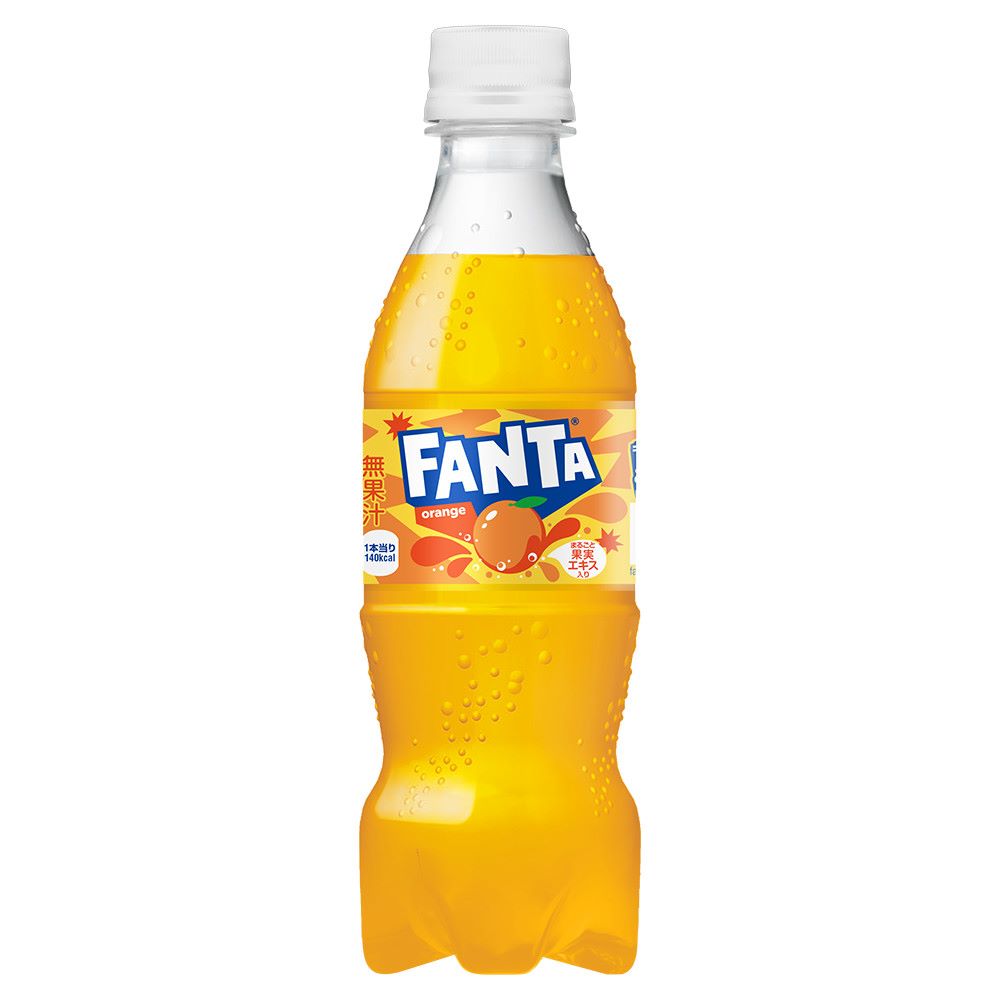 ■　商品説明果汁ブレンドのフルーティーなおいしさ 。まるごと果実エキス入り。果汁1%配合。飲みきりサイズの350ml。視認性がアップしたデザインへリニューアル。■　名称炭酸■　原材料名果糖ぶどう糖液糖(国内製造)、オレンジ果汁、オレンジエキス/炭酸、香料、酸味料、ビタミンC、カロチン色素、甘味料(アセスルファムK、スクラロース)、カロチン色素■　内容量350mlPET■　入数24■　賞味期限メーカー製造日より5ヶ月■　保存方法高温・直射日光をさけてください。■　ご注文上の注意【下記ご注意ください】1.他商品との同梱不可メーカ直送の為、コカ・コーラ直送商品以外は同梱できません。2.熨斗・備考の記載は不可熨斗対応や送り状への備考記載をすることはできません。3.キャンセル・変更不可ご注文後のキャンセル、商品内容変更はお受けできません。※メーカーのリニューアルにより、原材料、内容量、パッケージデザインが変更となる場合がございます。変更の場合はリニューアル後の商品をお届けいたします。※宅配ボックス希望や配達前の電話希望などの送り状備考欄への記載はできません。※在庫が欠品となる場合もございます。ご了承ください。■　製造者コカ・コーラ カスタマーマーケティング株式会社　　