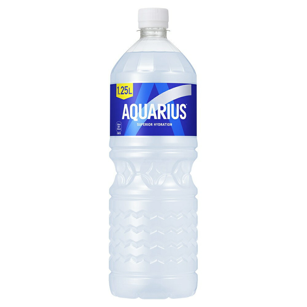 樂天商城 - コカ・コーラ アクエリアス 1.25L PET 8本入×1ケース【組合せ対象商品】