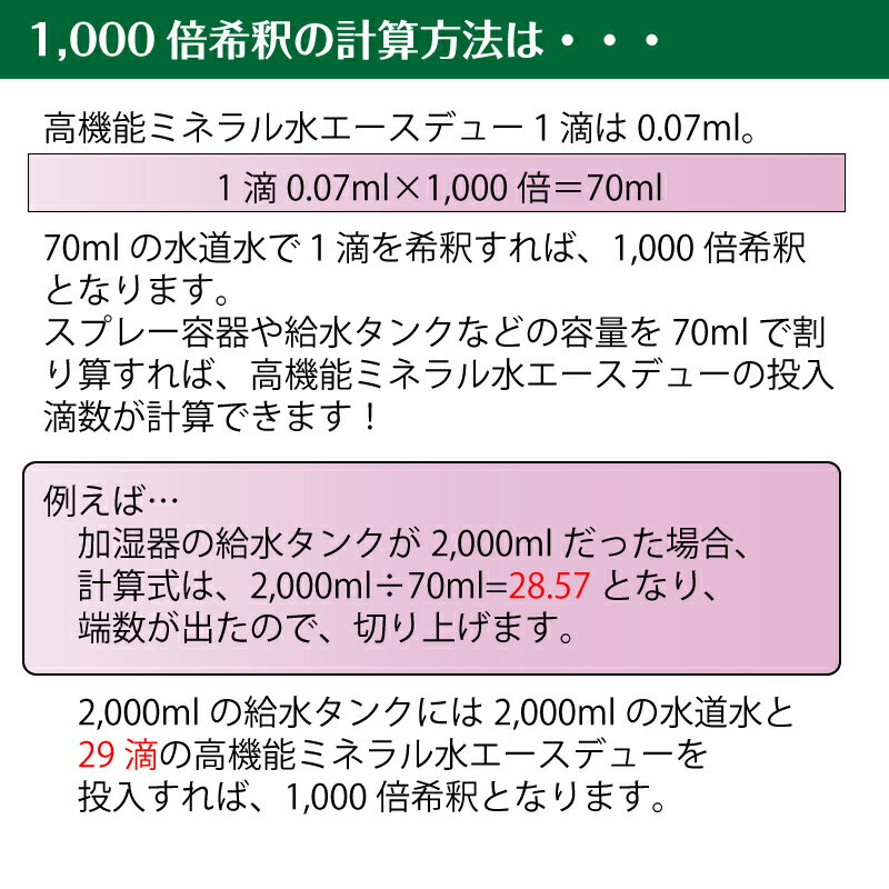 超強力業務用ペット用消臭剤原液高機能ミネラル水エースデュープロ仕様1000倍希釈家庭用尿臭便臭ペット糞尿安全日本製