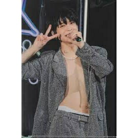 Sexy Zone 【 クリアファイル （松島聡） 】 セクシーゾーン ドームツアー 2022 ザ・ハイライト オフィシャルグッズ セクゾ 菊池風磨 中島健人 佐藤勝利 松島聡 マリウス葉 ドーム DOME 公式グッズ グッズ ファイル