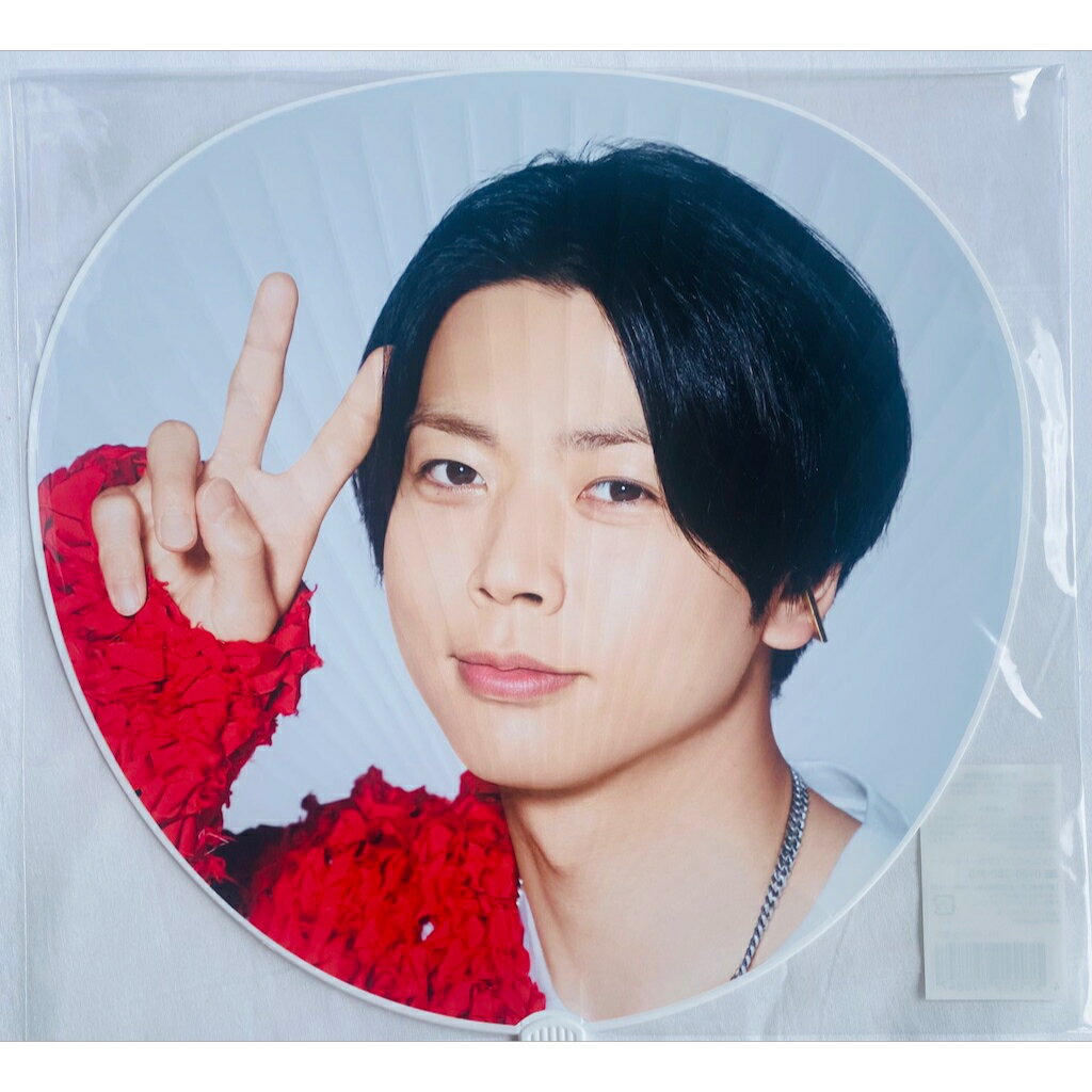 NEWS 【 ジャンボうちわ （ 増田貴久 ） 】20th Anniversary LIVE 2023 NEWS EXPO オフィシャルグッズ ニュース 増田貴久 小山慶一郎 ..