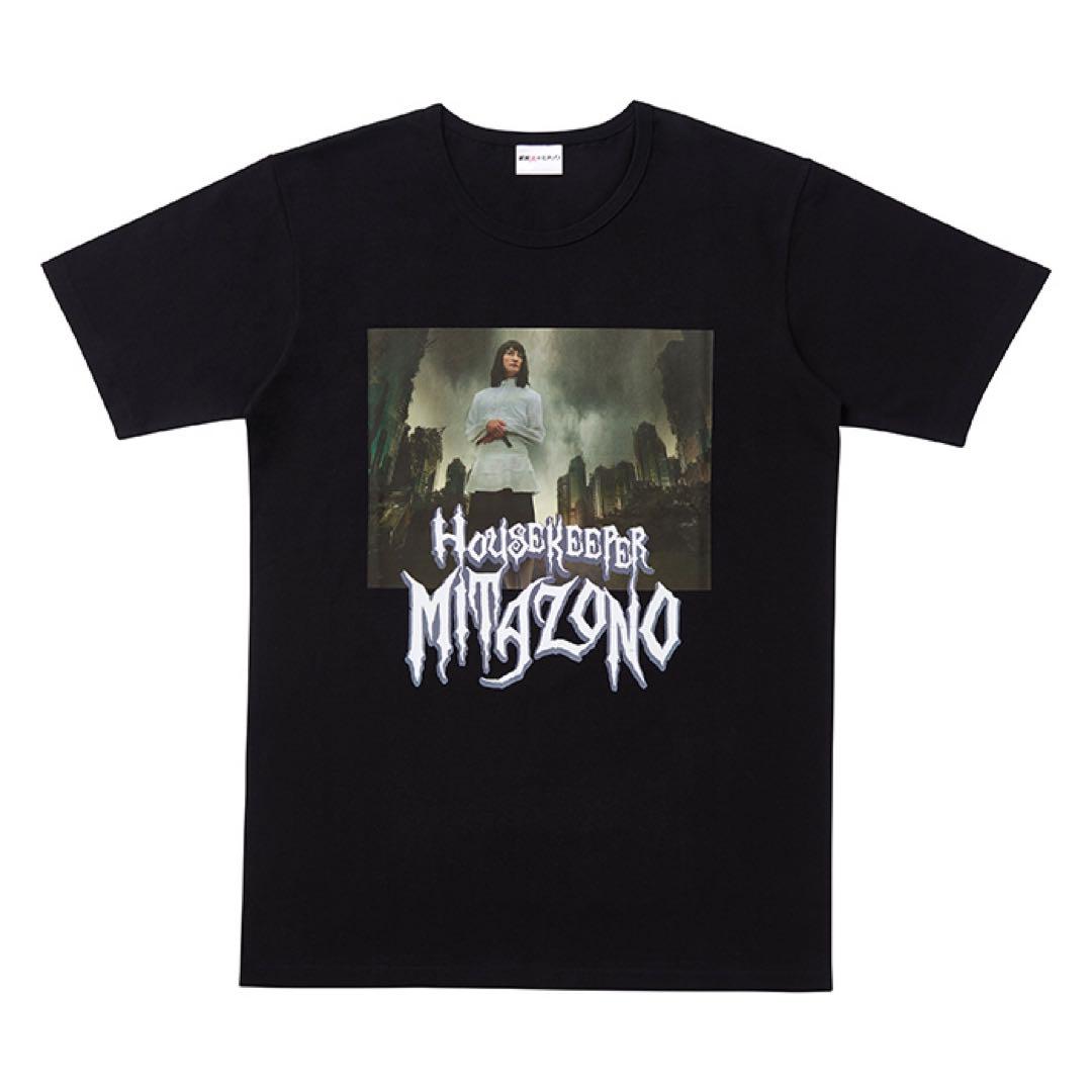 TOKIO 松岡昌宏 【 ミタゾノTシャツ 】『家政夫のミタゾノ』三田園薫 スタッフTシャツ フリーサイズ ミタゾノ 三田園 みたぞの かおる 半袖Tシャツ 黒