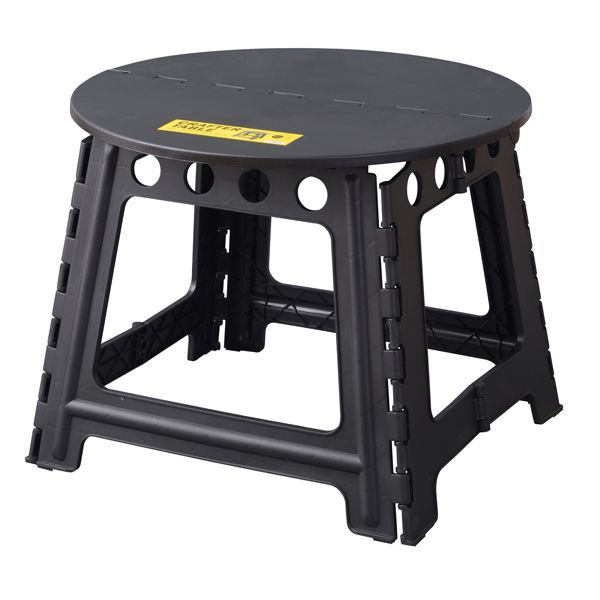 テーブル クラフターテーブル サークル W58×D58×H46 ( クラフターテーブル 机 折りたたみテーブル フォールディングテーブル 円形 円卓 サークル アウトドア 屋外 野外 キャンプ BBQ 持ち運び コンパクト サンドベージュ グリーン カーキ ブラック )