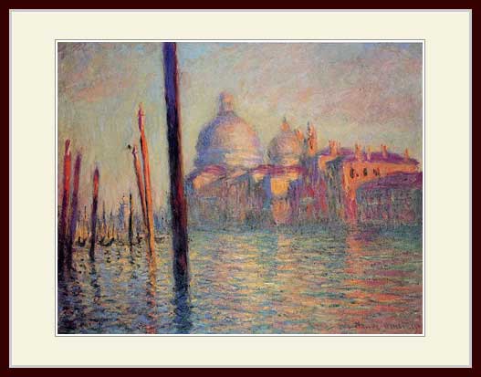 モネ・「ヴェネツィア、大運河」