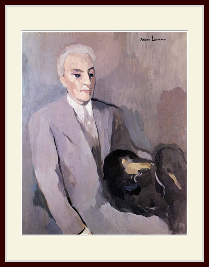 ローランサン・「エティエンヌ・ド・ボーモン伯爵の肖像」