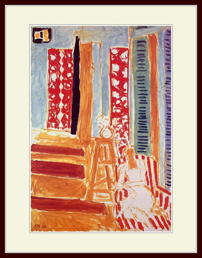 マティス・「日に照らされた室内」