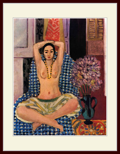 マティス・「ヒンドゥーの姿態」