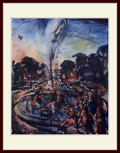 樂天商城 - ルオー・「ヴェルサイユ、噴水」