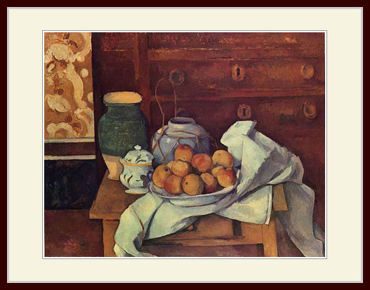 乐天商城 - セザンヌ・「タンスのある静物」