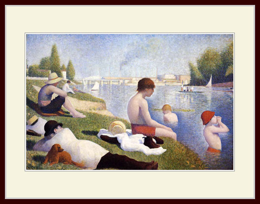 スーラ・「アニエールの水浴」