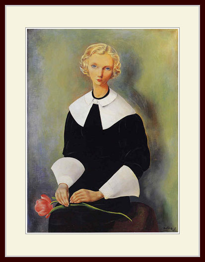 樂天商城 - キスリング・「イングリッド、スウェーデンの娘」