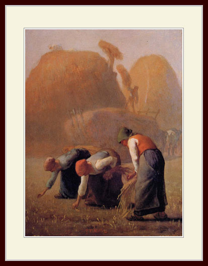 ミレー・「落ち穂拾い（夏）」