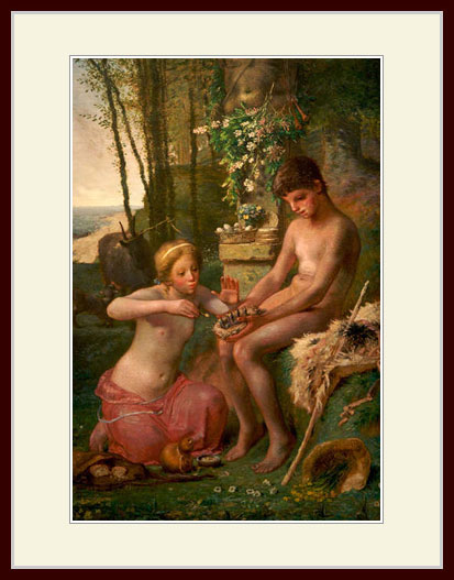 ミレー・[春 (ダフニスとクロエ)]