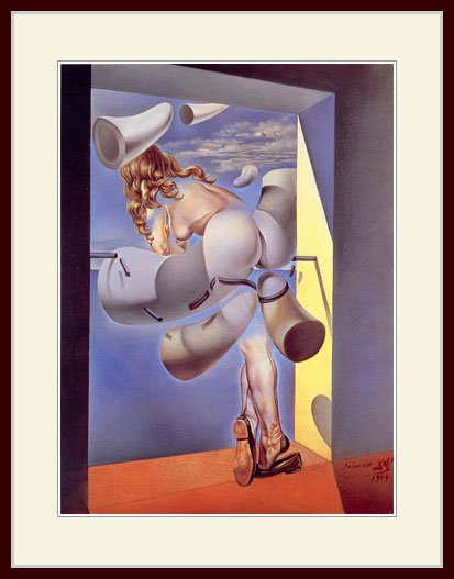 ダリ・「自らの純潔で犯される若い処女」