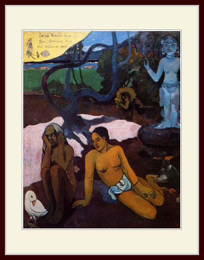 ゴーギャン・「われわれは何処より来たるや？　われら何者なりや？　われら何処に行くや？（部分）」