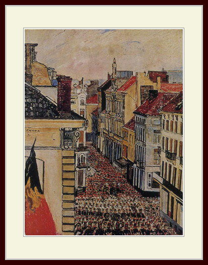 乐天商城 - アンソール・「フランドル街の軍楽隊」