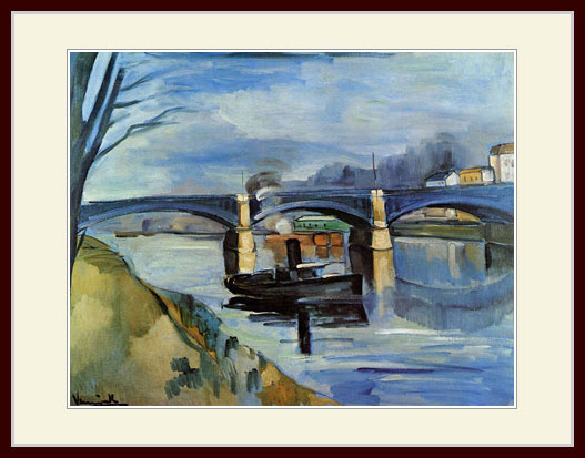 ヴラマンク・「シャトゥの橋2」