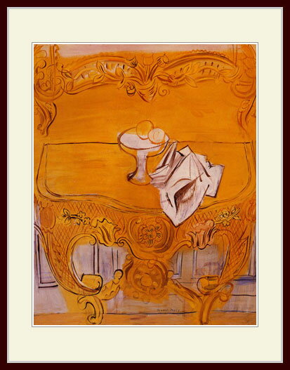 デュフィ・「黄色いコンソール」