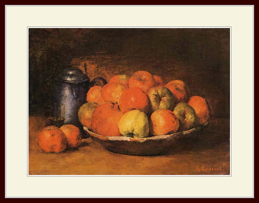 樂天商城 - クールベ・「林檎と石榴」