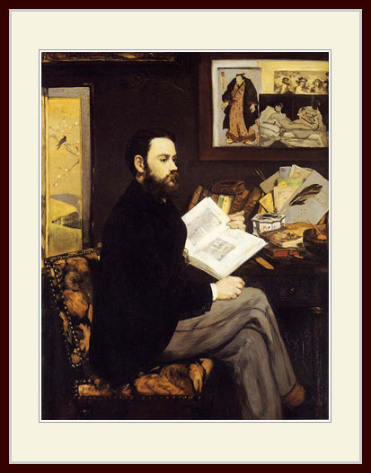 乐天商城 - マネ・「エミール・ゾラの肖像」