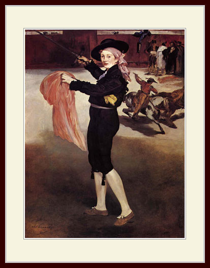 樂天商城 - マネ・「エスパダの衣装をつけたヴィクトリーヌ」