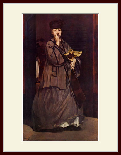 マネ・「街の音楽師」