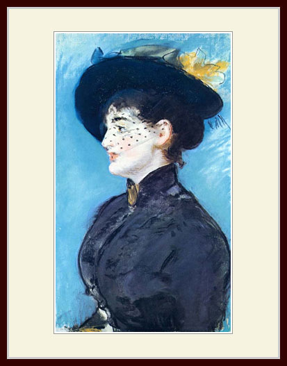 マネ・「ヴェールをつけたイルマ・ブルンナー」