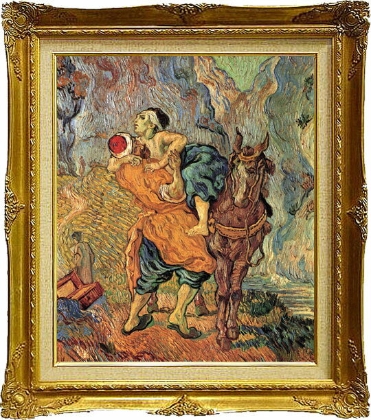 【特別仕様版】プリキャンバス複製画立体仕上げ額縁（F8号サイズ）付き