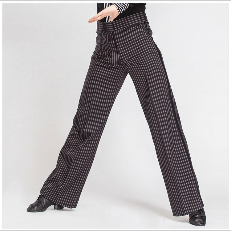 ダンスパンツ 社交ダンス ラテンダンス ラテン ダンス パンツ ワイドパンツ メンズ レッスン着 ダンス衣装 練習着 ダンスレッスン 男性パンツ 男性ズボン ラテンダンス 社交ダンス ズボン メンズ 男性 ウェア ストライブ ラテン 演出 発表会 パーティー イベント