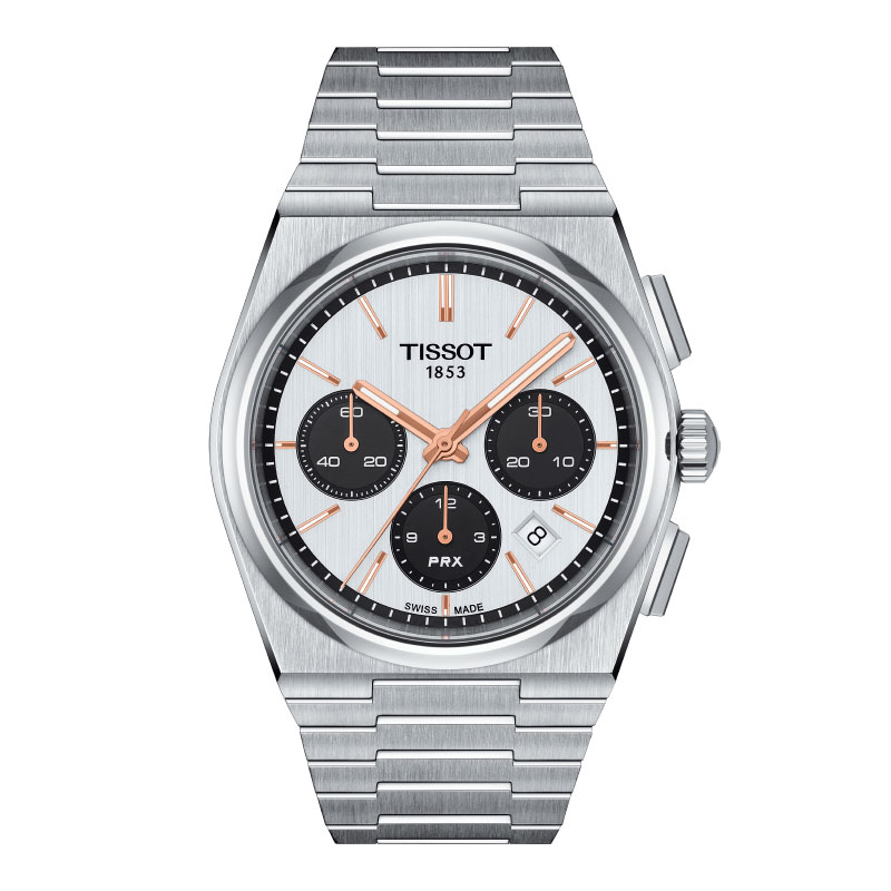 【無金利30回】【エントリーで！店内ポイント最大44倍！】TISSOT ティソ PRX オートマティック クロノグラフ T1374271101100 T-クラシック おしゃれ 防水 男性 実用的 敬老の日