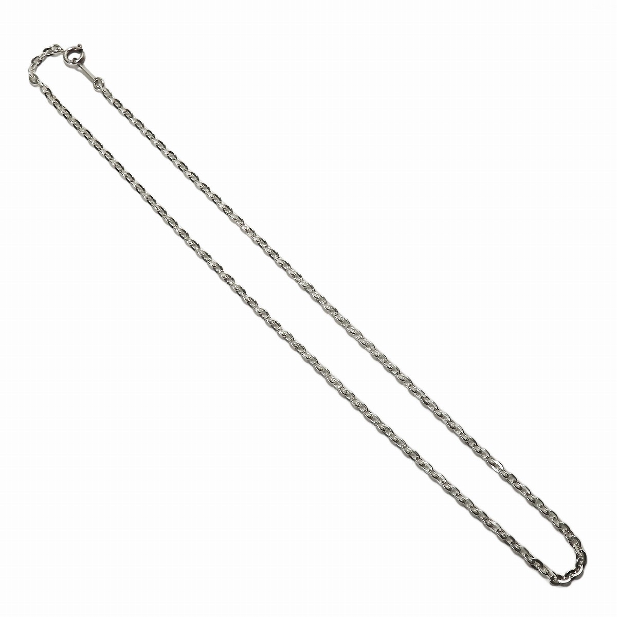 2.7mm 太目 小豆ネックレスチェーン シルバー925 小豆 ネックレス チェーン シルバ...