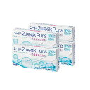 【処方箋不要・日本国内生産】2ウィークピュアうるおいプラス【 4箱 】(1箱6枚入り)/シード 2week Pure/2ウィークピュア/ツーウィークピュア/ツー...
