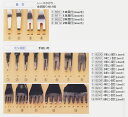 4本ヒシ目打　1.5mm巾