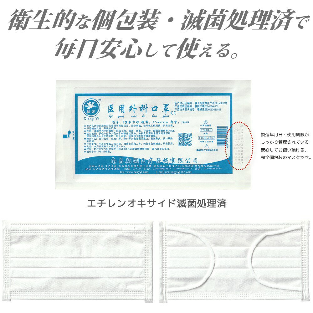 サージカル マスク 25枚 在庫あり 医療用 PFE BFE 送料無料 使い捨て 大人 ふつう 普通 サイズ プリーツ 飛沫 花粉 ウイルス 対策