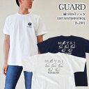 GUARD(ガード) GUARD 綿100%Tシャツ MOYAI [S-249] アウトドア キャンプ ウェア メンズ 半袖 シャツ