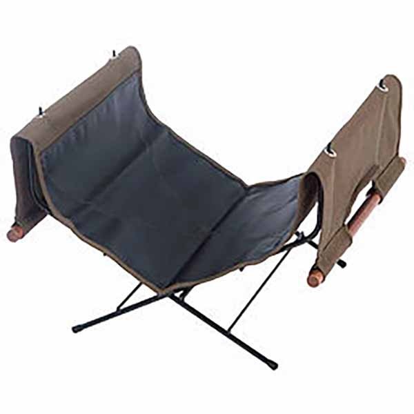 HangOut(ハングアウト) ログキャリー LGS-325 スタンド付き 折り畳み コンパクト 薪 キャリー バッグ 持ち運び アウトドア キャンプ グッズ【オススメ商品】通販格安セール情報 楽天 通販
