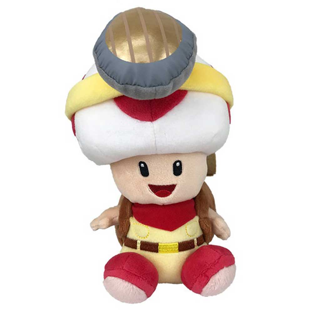 [10％OFFクーポン配布中]進め! キノピオ隊長 ぬいぐるみ 【キノピオ隊長 (座り)】 118073スーパーマリオ/キャプテンキノピオ/かわいい/おもちゃ/ゲーム/グッズ/雑貨/キャラクター/スイッチ/Switch/任天