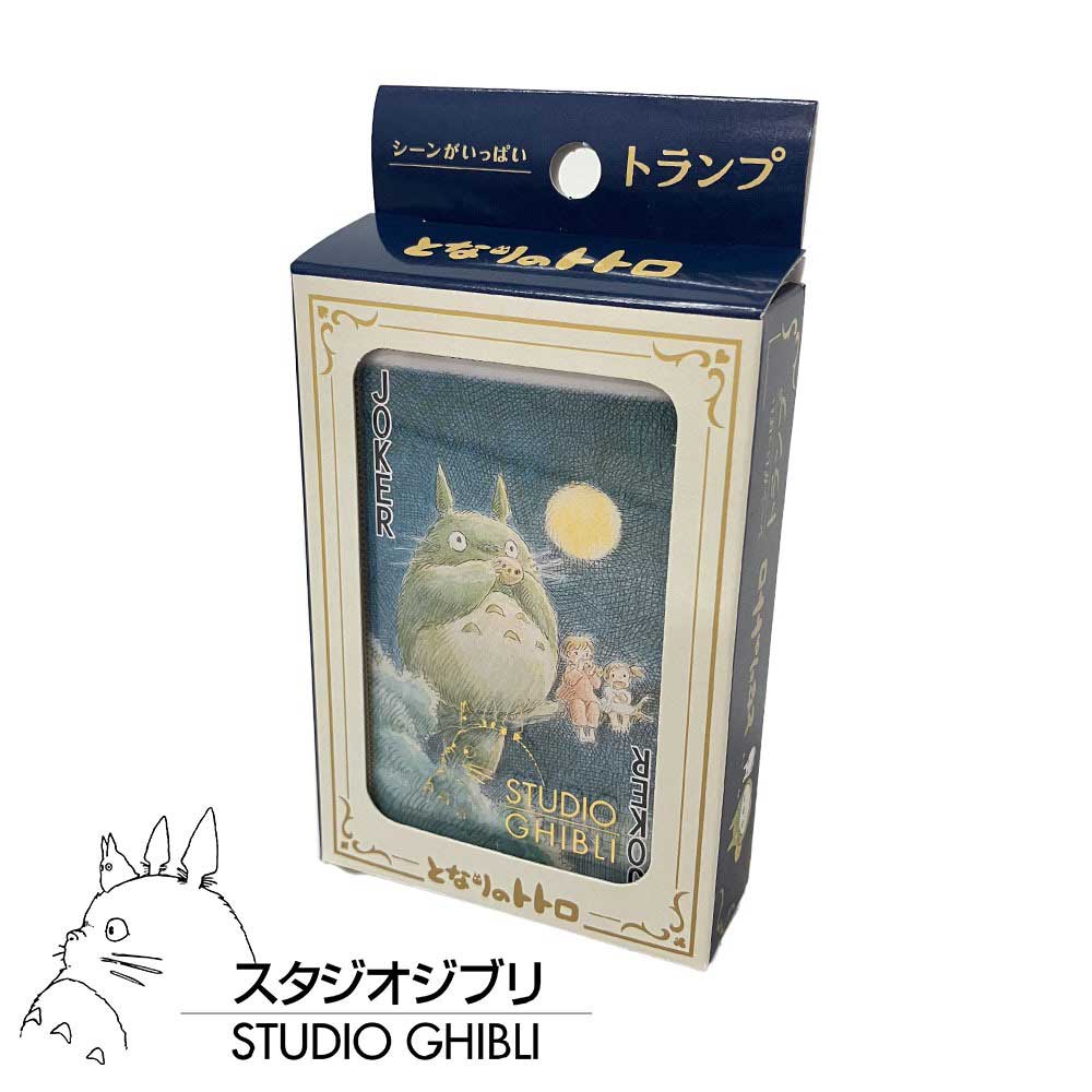 樂天商城 - となりのトトロ シーンがいっぱい トランプ スタジオジブリ/エンスカイ/カード/キャラクター/おしゃれ/アニメ/映画/グッズ/かわいい
