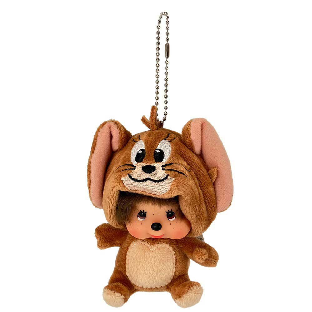 トムとジェリー×モンチッチ ジェリーモンチッチ 顔でかSSキーチェーン /セキグチ/ギフト/プレゼント/グッズ/さる/サル/猿/かわいい/キャラクター/マスコット/キーホルダー/ジェリー/トム（楽天・グリングリン）