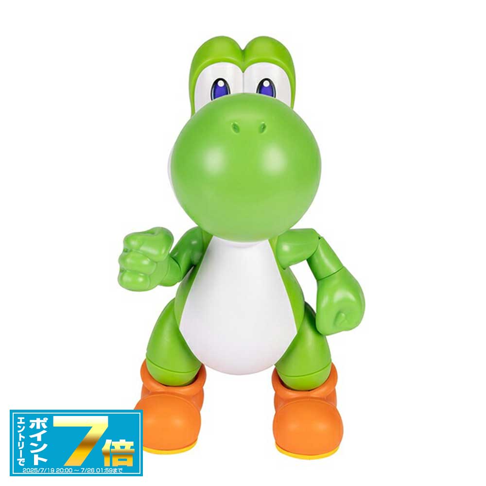 [お買い物マラソンエントリーでポイント7倍 7/4 20時～][無料ラッピング＆あす楽対応] スーパーマリオ トーキングフィギュア ヨッシー LET’S GO YOSHI 533388 /おもちゃ/ゲーム/グッズ/雑貨/キャラクター/任天堂/ギフト/プレゼント/コレクション/ヨッシ