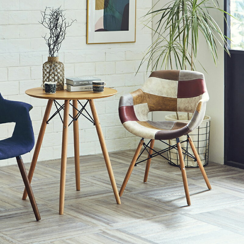 【単品1脚】GB-CF デスクチェア 肘付き材 料 ファブリック/ビーチ材サイズ 幅60 奥行59 高さ82/座面高45cm組立式 北欧テイスト パッチワークおしゃれ 椅子 レザー イス カフェ ワークチェア オフィスや書斎 オフィスチェア