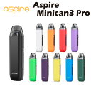 Aspire Minican3 Pro Pod Kit 900mAh ポッド型 スターターキット アスパイア ミニカン minican 3 プロ 電子タバコ ベ...