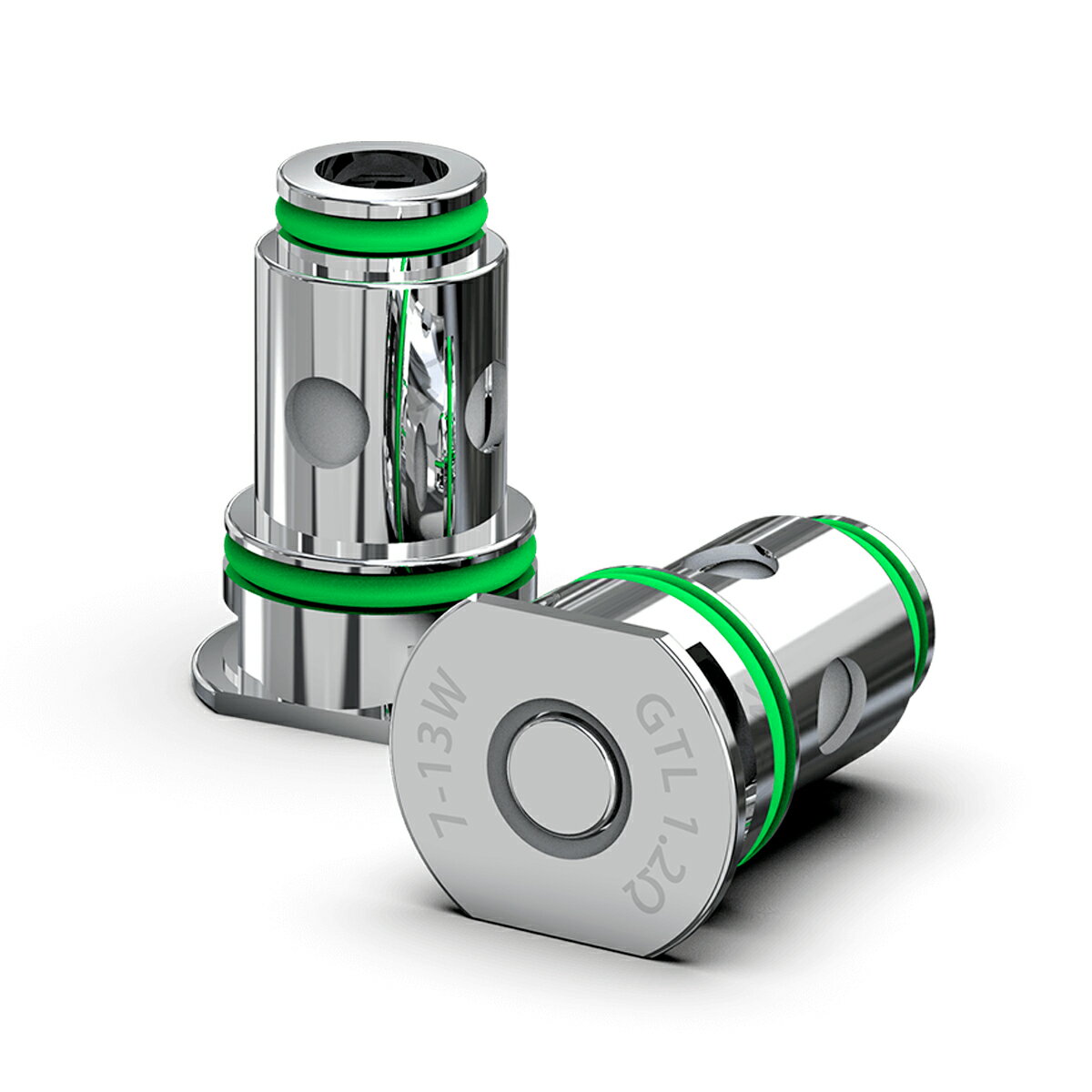 Gravity Vape 楽天市場店の【ポイント5倍】Eleaf GTL Head 交換用コイル 5個入 イーリーフ アイジャスト ミニ 電子タバコ 電子たばこ Vape iJust P40 D20 iStick Power Mono FlasQ iSolo Air 2 Pico Compaq AIO Glass Pen 正規品｜アングル2